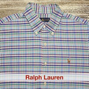 Ralph Lauren • Plaid Oxford Shirt